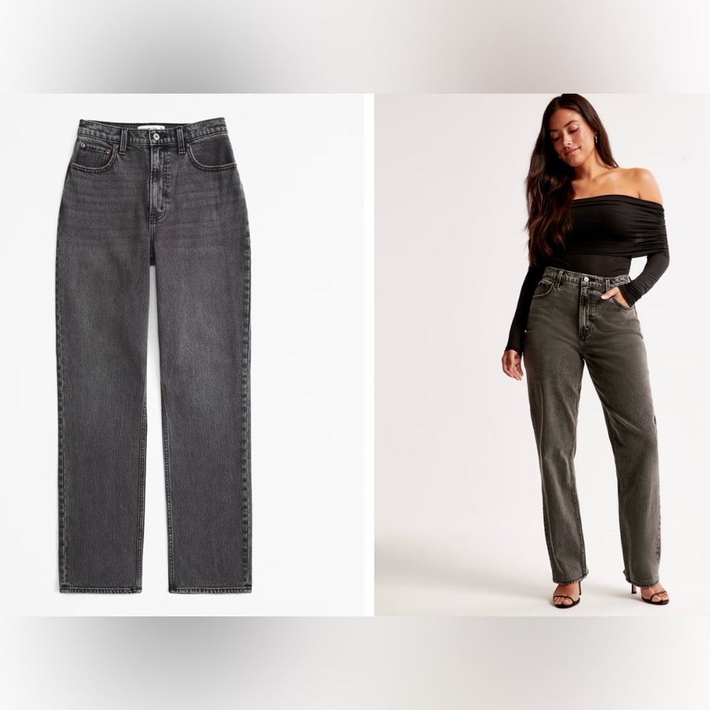Curve Love Ultra High Rise 90s Straight Jean